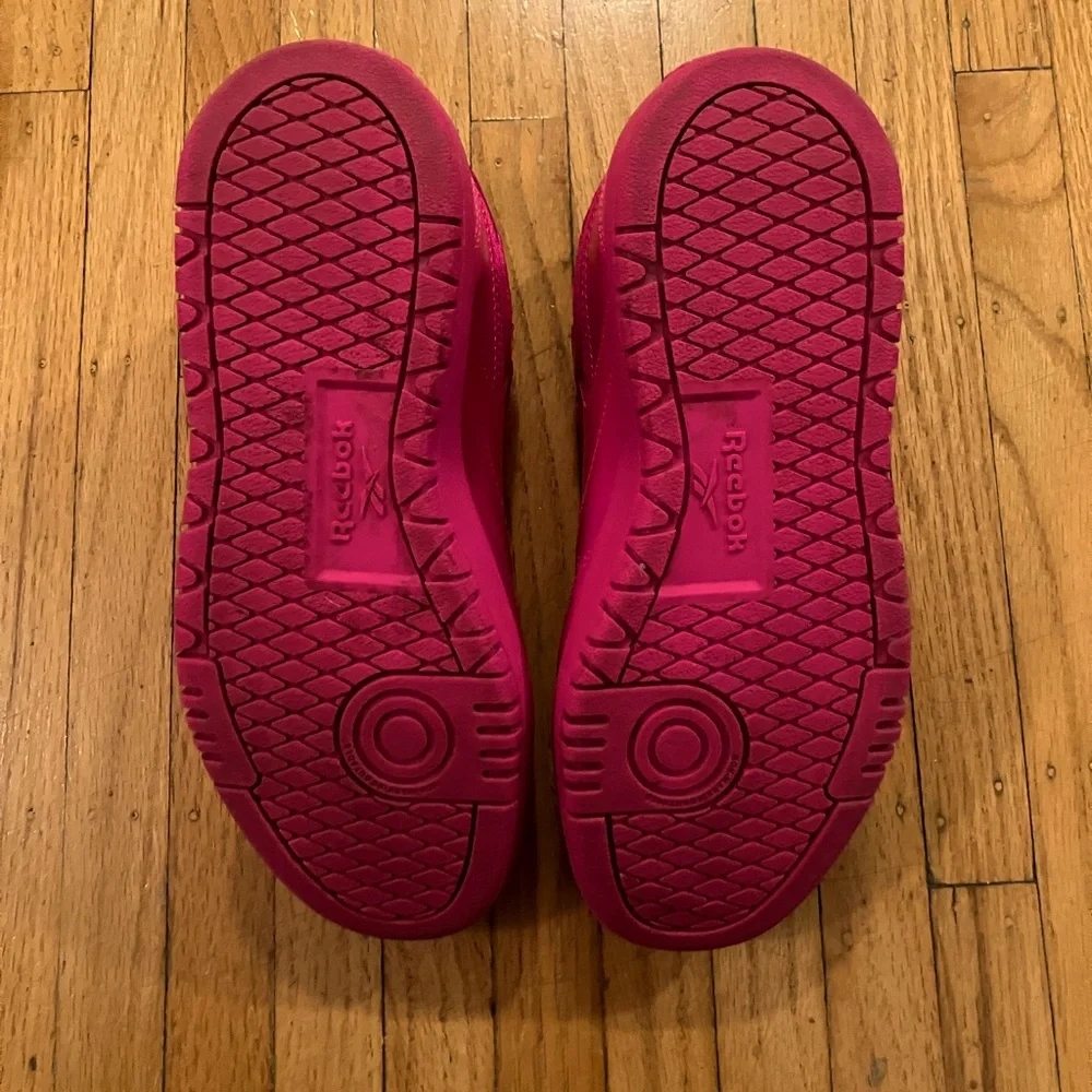 Reebok Cardi B Club C Double Sneakers, Pink, Women’s Size 7 - Picture 4 of 7